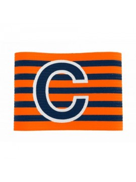 Stanno aanvoerdersband verstelbaar navy oranje